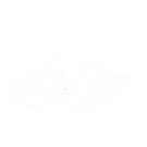 arte em branco com o nome bem servido sobre o desenho de um elefanta sobre ondas, em referência ao morro de itaipuaçú que se assemelha a um elefante e, abaixo, o nome itaipuaçú