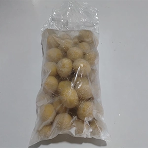 embalagem de Bolinha de queijo tradicional congelado