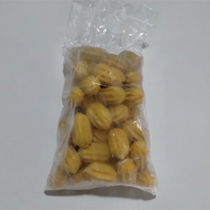 embalagem de Churros doce de leite congelado